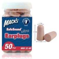 50pairs Macks Soft Earplugs Washable Foam Ear Plugs Sleeping Noise Reduction Earplugs for Children Women Good Sleep Helper Ear Protection