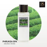 Phruksa Spa น้ำมันหอมระเหย กลิ่น ชาเขียว 30 มล. (Aroma Oil 30 ml. Green Tea) ใช้สำหรับ เตาอโรม่า อโรม่าออยล์ น้ำมันหอม น้ำมันหอมระเหย อโรม่า Aroma Oil Burner