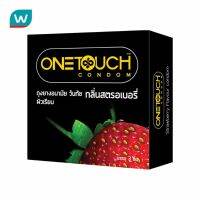 [8.8 Big Sale] จัดส่งฟรี One Touch วันทัช สตอเบอรี่ กล่อง 3 ชิ้น Cash on delivery เก็บเงินปลายทาง