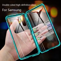 「Enjoy electronic」 360 Magnetic Metal Adsorption Case For Samsung Galaxy S21 Ultra Plus A10S A20 A12 A31 A81 A91 A41 A50 A70 A51 A71 A11 A21S Cover