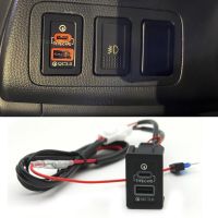 เต้าเสียบไฟอะแดปเตอร์ชาร์จซ็อกเก็ตส่วนประสาน USB PD TYPE-C Quick Charger Mobil สำหรับ Suzuki SX4 Swift Vitara สวิตช์สาด Altto Ciaz ใหม่