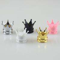 4pcs Gold Crown Valve Caps Wheel Alloy Tyre Dust Covers Retro Car Bike Van Gold Universal Valve Gas Nozzle Dust Cover