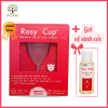 Cốc nguyệt san chính hãng rosy cup tặng kèm gel vệ sinh cốc - ảnh sản phẩm 1