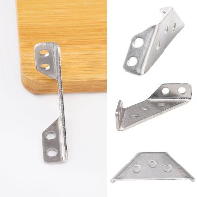 Stainless Steel Triangle Support Frame/Universal Furniture Connector/Corner For Bedroom Bracket Corner W9X3