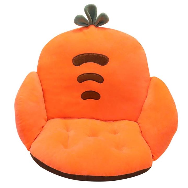 cartoon-soft-back-cushion-seat-cushions-two-in-one-furniture-protector-for-sofa-crown-shape-pillow-adult-child-home-decor