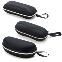 Portable Black EVA Eye Glasses Cases Hard Sunglasses Zipper Eyeglasses Organizer Protector Box Holder Eyewear Pouch Accessories