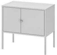 LIXHULT Cabinet, metal/grey, 60x35 cm (ลิกซ์ฮุลท์ ตู้, โลหะ/เทา, 60x35 ซม.)