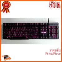 ??HOT!!ลดราคา?? คีย์บอร์ด TECFON รุ่น SX-A8 Gaming คีย์บอร์ด เรืองแสง/ราคาพิเศษ ##ชิ้นส่วนคอม อุปกรณ์คอมพิวเตอร์ เมนบอร์ด หน้าจอ มอนิเตอร์ CPU เม้าท์ คีย์บอร์ด Gaming HDMI Core Laptop