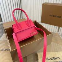 [COD]▤ [พร้อมกล่อง] JACQUEMUS Women S Handbag Fashion Bines All Shoulder Cross Christmas Gift