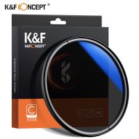 K &amp; F ฟิลเตอร์ CPL แนวคิด MC เลนส์บางพิเศษโพลาไรเซอร์แบบวงกลมเคลือบหลายชั้นกรองเลนส์กล้องถ่ายรูป49มม. 52มม. 58มม. 67มม. 72มม. 77ตัวกรองมม.