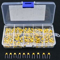 500pcs 10 Values Each 50 0.1uF-10uF(104~106) 50V Multilayer Ceramic Capacitor Assorted Kit Assortment Set with Storage Box