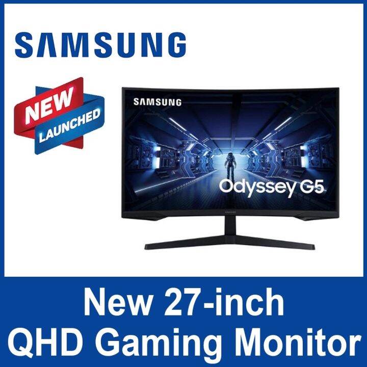 SAMSUNG LC27G54T 27inch QHD Gaming Monitor 144Hz Wide HDR 1000R Curve Korea Lazada PH