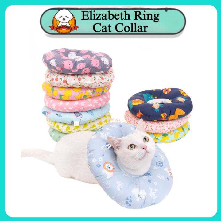Cat Cotton Cloth Elizabeth Circle Collar Bathing Recovering E Collar