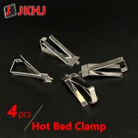 3D Printer Accessories Stainless Steel Hot Bed Fixing Clip Heating Platform Heatbed High Borosilicate Tempered Glass Fixing Clip 3D Printer Parts