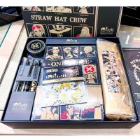 Set เครื่องเขียน ชุดของขวัญ one piece สีทอง หรูหรา ครบครัน