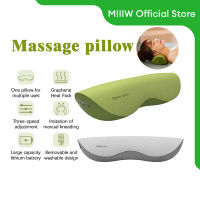 Xiaomi Youpin Repor เครื่องนวดคอไฟฟ้า Roller Chiropractic Massage Pillows หมอนนวดคอประคบร้อน หมอนเพื่อสุขภาพ