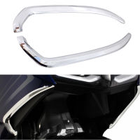 คู่ Chrome ABS รถจักรยานยนต์ด้านหน้าแนวตั้ง Vent Trim อุปกรณ์เสริมสำหรับ HONDA GL1800 GL 1800 2018-2022