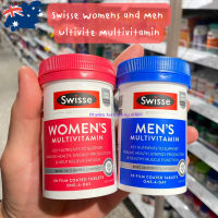 วิตามินรวม สำหรับผู้หญิง ผู้ชาย Swisse Womens and Men Ultivite Multivitamin men women multi อาหารเสริมEXP.NOV2025