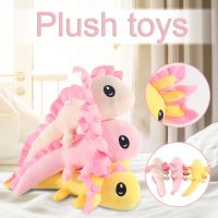 35cm Soft Stuffed Plush Doll New Axolotl Salamander Plush Doll Cartoon Animal Doll Game Peripheral Childrens Toys Birthday Gift