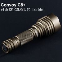 Convoy C8 Plus Flashlight with KW CSLNM1.TG 6500K Led Torch Flash Light 18650 High Powerful Lanterna Camping Tactical Lantern Rechargeable  Flashlight