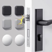 Silicone Door Stopper Wall Protector Door Handle Bumpers Wall Mat Self-adhesive Mute Anti-Shock Stickers For Home Improvement