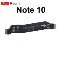 ขั้วต่อไมโครโฟนไมโครโฟนสำหรับ Xiaomi Redmi Note 10 USB ชาร์จพอร์ตเมนบอร์ดหลักและอะไหล่สายเคเบิลเฟล็กซ์ LCD