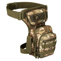 Men Leg Bag Waist Bag Utility Belt Pack Pouch Adjustable Hiking Male Hip Motorcycle Bags Military Tactical Waist Bag 2023 Running Belt