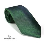 Giorgio Del Sarto Necktie Green Fabric Texture เนคไทสีเขียวมีเท็กเจอร์