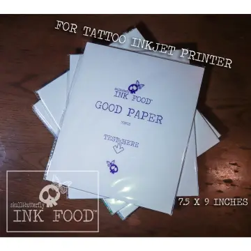 A4 Temporary Tattoo DIY Printing Paper Transfer Decal Papers for Inkjet  Printer 