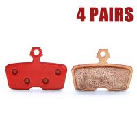 Red Sintered Bicycle Disc Brake Pads 4 Pairs (8pcs) Bike Accessories For AVID MTB/AVID Code(2011-2014)/AVID Code R Cycling Parts Other Bike parts