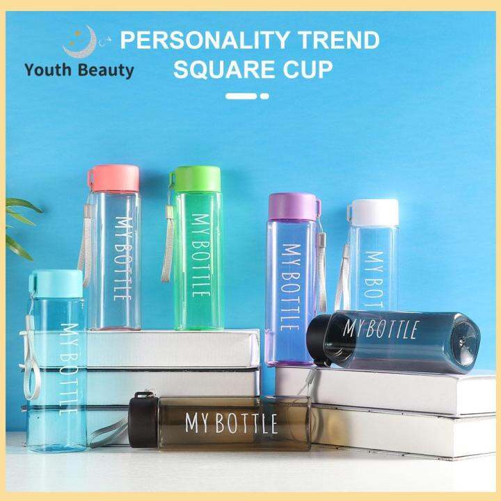 youth-beauty-500ml-กลางแจ้ง-ความจุขนาดใหญ่-แบบพกพา-ขวดน้ำดื่ม-ถ้วยน้ำกีฬา-ถ้วยกาแฟน้ำผลไม้-ขวดน้ำ