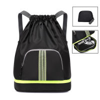 2021Bags For Women Clothes Training Travel Shoulder Sports Shoe Folding Lightweight Nylon Yoga Fitness Gym Drawstring Mens Backpack