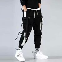 【CC】✎  2023Classic Streetwear Men Jogging Pants Male Multi-Pockets Trousers