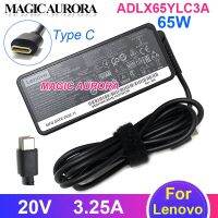 ของแท้20V 3.25A 65W Type C Charger Laptop ADLX65YLC3A ADLX65YCC3A สำหรับ Lenovo Thinkpad X280 X380 X390 X395อะแดปเตอร์ L580