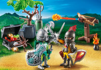 Playmobil 70036 StarterPack Knights Treasure Battle Figure เพลย์โมบิล สตาร์ทเตอร์ ศึกสมบัติอัศวิน