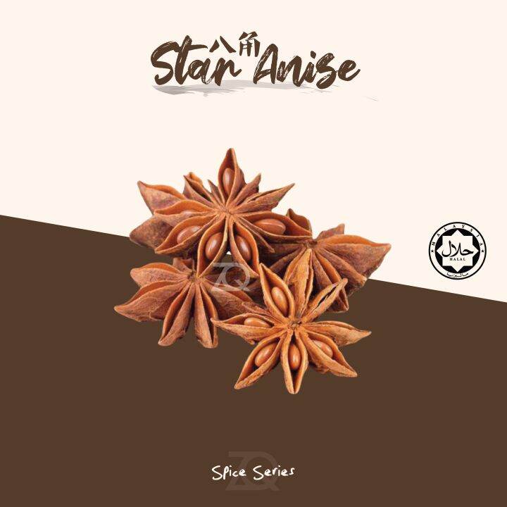 Star Anise / Seed of Anise / Bunga Lawang 八角 40g Lazada