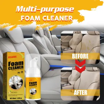 Powerful Stain Removing Foam Cleaner Car Interior Strong Cleaning Spray  Decontamination Ceiling Leather Seat Cleaner - Buy Powerful Stain Removing  Foam Cleaner Car Interior Strong Cleaning Spray Decontamination Ceiling Leather  Seat Cleaner