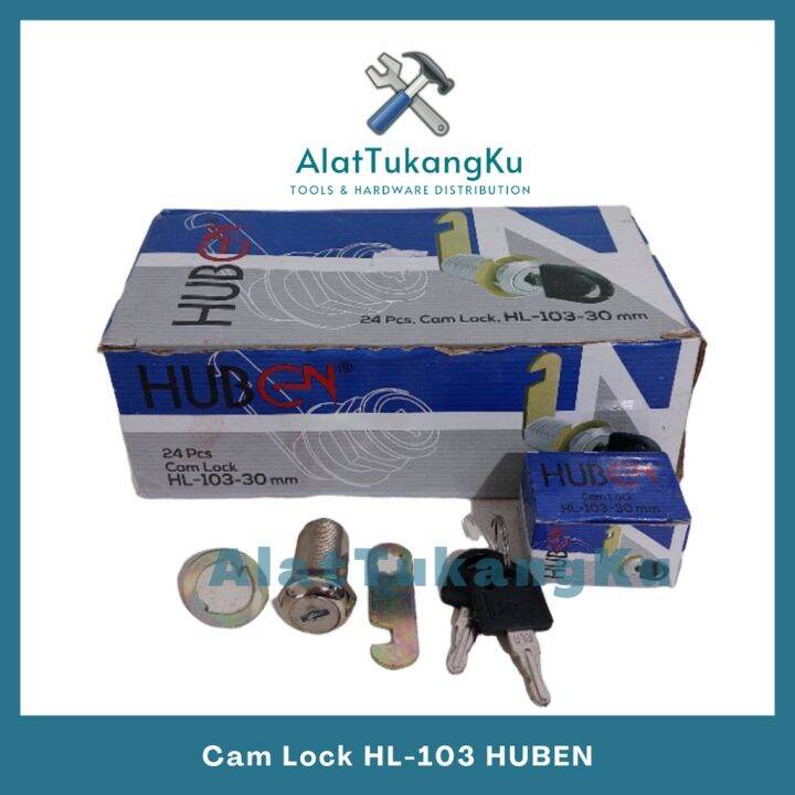 Huben Kunci Kait Cam Lock Hl 103 20mm 25mm 30mm Kunci Loker Kait