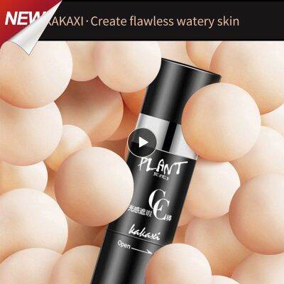 Air Cushion CC Cream คอนซีลเลอร์ Stick แต่งหน้า Face Light Brighten Skin BB Cream Base Tone Long Lasting Cosmetics Foundation Creams ~