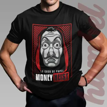 STYLISH LA CASA DE PAPEL t-shirt design for Men