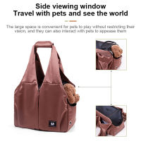 Travel Bag Dog Cat Shoulder Bags Breathable Waterproof Folding Small Dog Outdoor Shoulder Bag Folding Cats Carrying Handbag