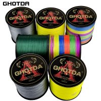 [HOT LIAXLLWISAAZH 534] GHOTDA 12/9 Strands สายตกปลาถักญี่ปุ่น Super Multifilament ลวดน้ำเค็ม1000M 500M 300M 100M อุปกรณ์ตกปลา