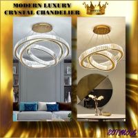 CT002A025 SOTMIA MODERN LUXURY CRYSTAL CHANDELIER แชนเดอเรีย โคมไฟเพดาน โคมระย้า โคมไฟระย้า โคมไฟระย้าโมเดิร์น แต่งห้อง