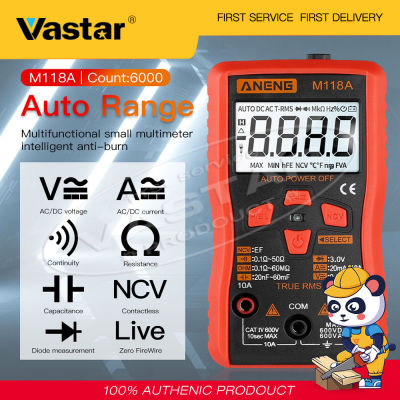 Vastar M118A มัลติมิเตอร์ดิจิตอลอัจฉริยะ