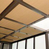 [COD] Chongqing curtain honeycomb sun room skylight sunshade heat insulation top sunscreen glass house roof