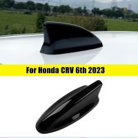 Car Antenna Shark Fin Cover Trim Carbon Fiber ABS Accessories for Honda CRV 6Th 2023 Exterior Parts