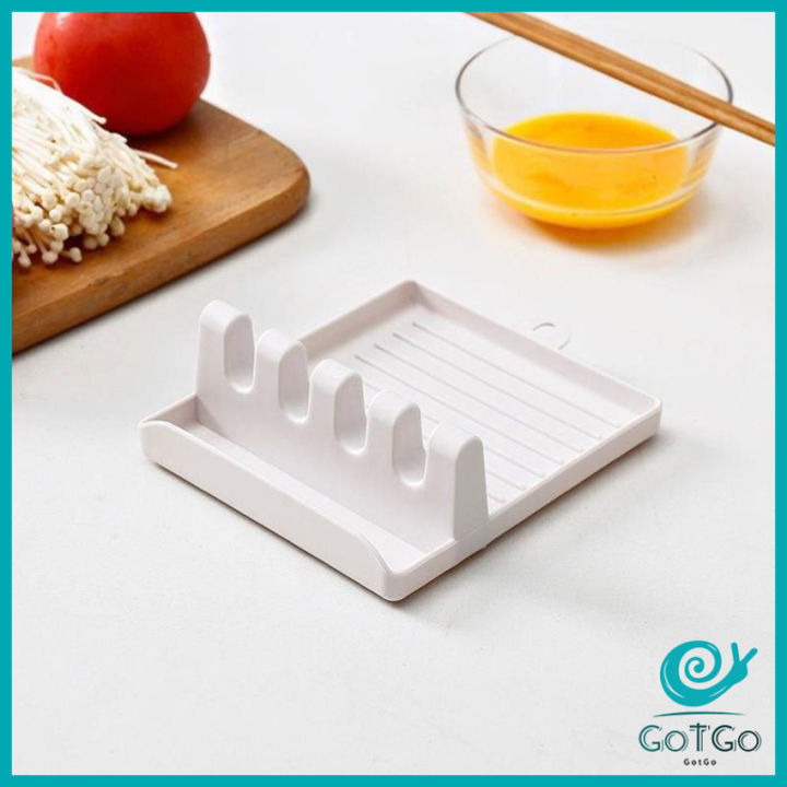 gotgo-ที่วางช้อนซุป-ที่ครอบหม้อ-ที่ใส่พลาสติก-อเนกประสงค์-kitchen-shelf-สปอตสินค้า