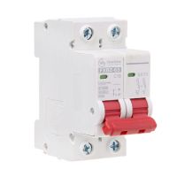 2P สำหรับ DC 1000V Solar Mini Circuit Breaker 10A/16A/32A/50A/63A สำหรับ DC Photovolta