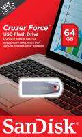 แฟลชไดร์ฟ Sandisk รุ่น Cruzer Force USB Flash Drive 64GB (SDCZ71-064G-B35)