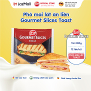 Phô mai lát Zott Gourmet Slices TOAST nhập khẩu từ Đức, phù hợp cả gia đình